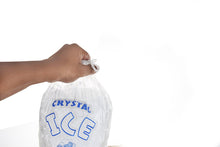 Load image into Gallery viewer, 10 lb Ice Bags with Drawstring (Pack of 100/500/1000 bags)
