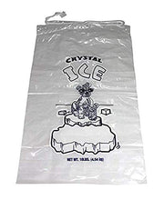 Load image into Gallery viewer, 10 lb Ice Bags with Drawstring (Pack of 100/500/1000 bags)
